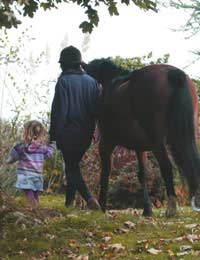 Horses Stables Parenting Children