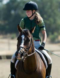 Horse Riding School Children Youngsters